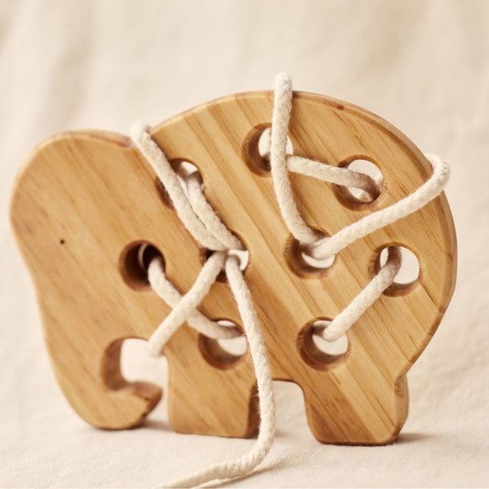 Juguete de ensartar - Elefante