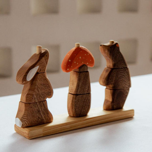 Ábaco Conejo - Hongo - Oso